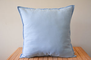 ALMOHADON LONA PESTAÑA 50x50cm